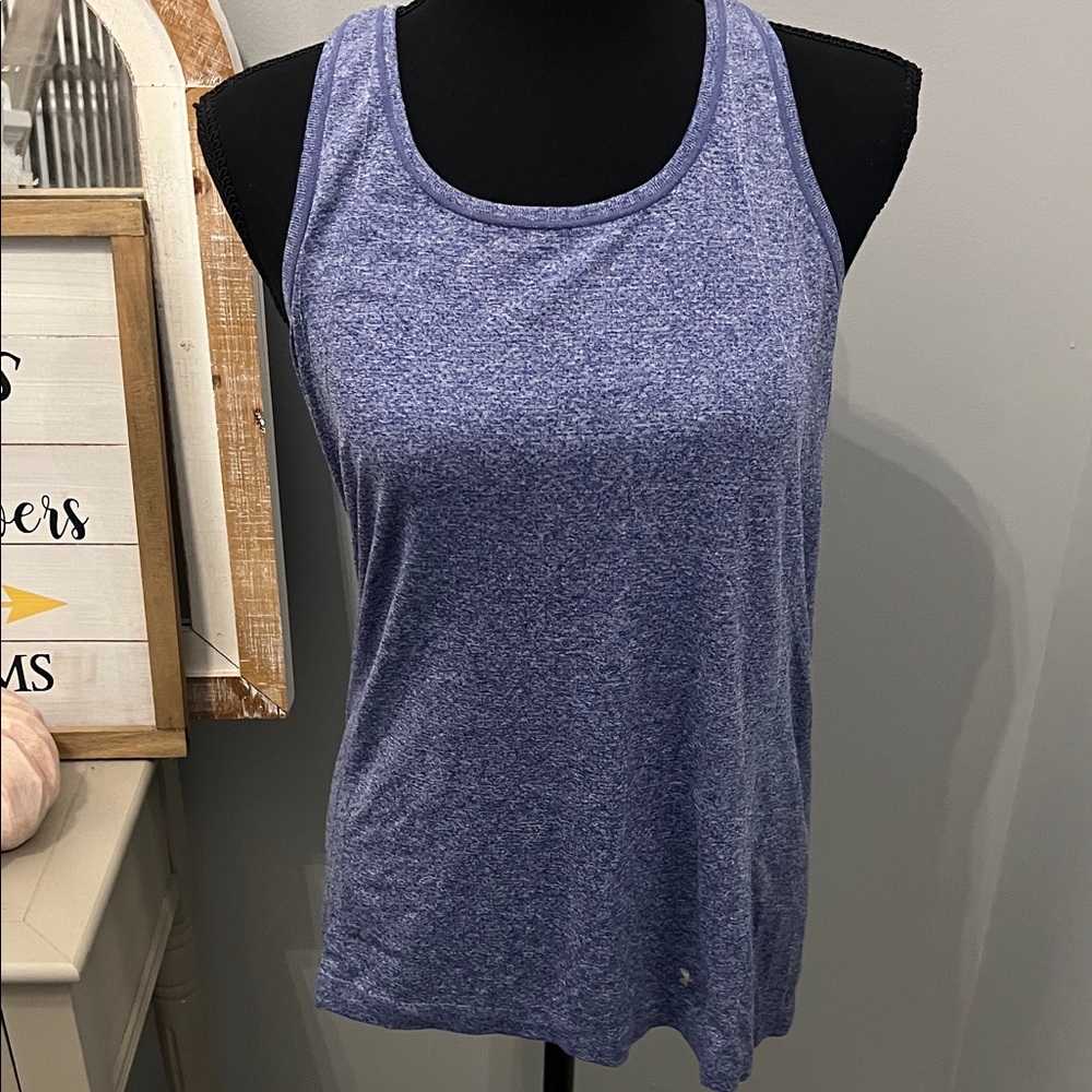 Under Armour Heathered Blue Women's Tank Top NWOT